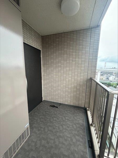 玄関を撮影