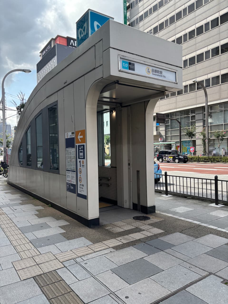 【東京メトロ銀座線「田原町」駅】徒歩3分。渋谷方面、浅草方面へアクセス可能。駅構内には、エレベーターが設置されているため、スーツケースなどの大きな荷物を持ってのお出かけにも便利です。