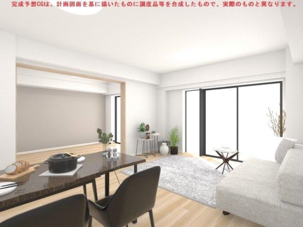 リビング/完成予想CGです。
