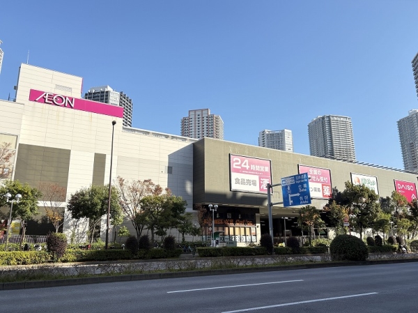 24時間営業のイオン東雲店