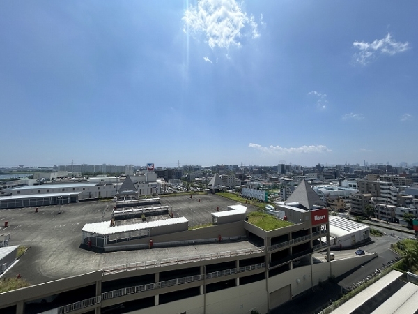 視界を遮るものが少なく、心地よい景色が広がります