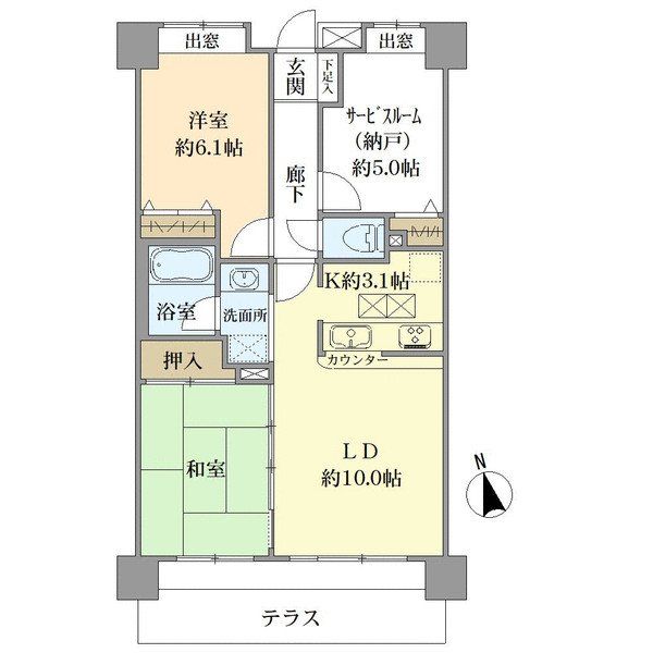 間取図(平面図)