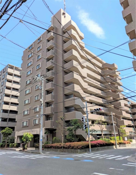 総戸数８２戸、西船橋駅徒歩３分、旧丸紅分譲マンション