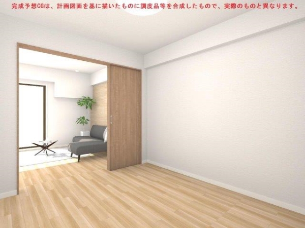 洋室５帖のイメージ画像です