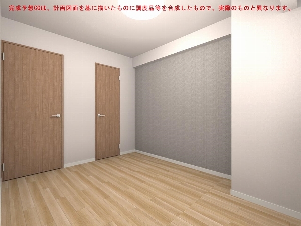 収納豊富なWIC付き洋室