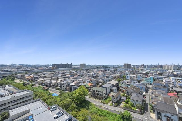 １０階部分の為、眺望良好です