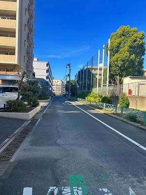 前面道路