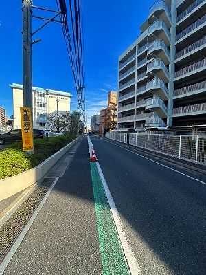 前面道路