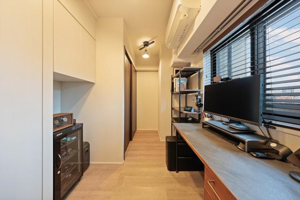 一部屋に３箇所の収納があり、収納力があります