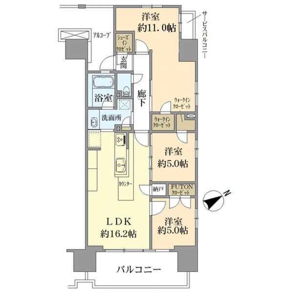 間取図(平面図)
