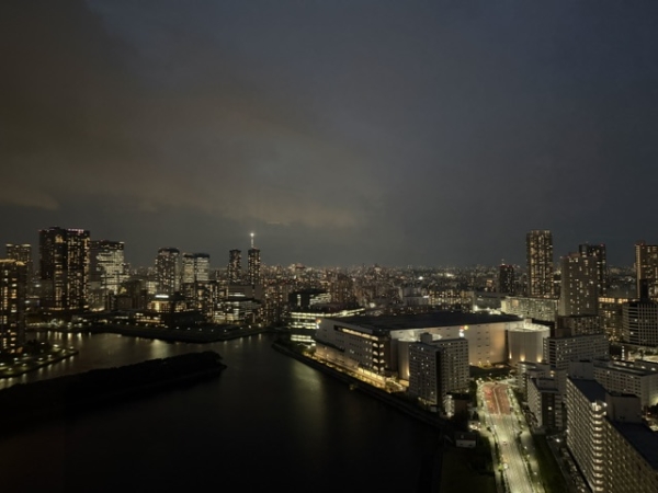 北東側31階部分　夜景がきれいな景色