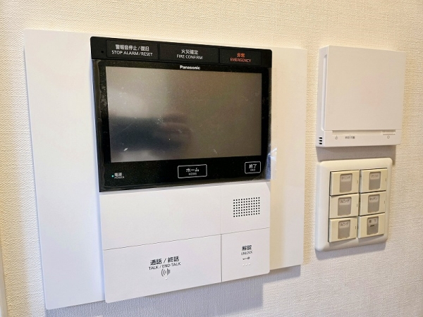 モニター付きインターホン