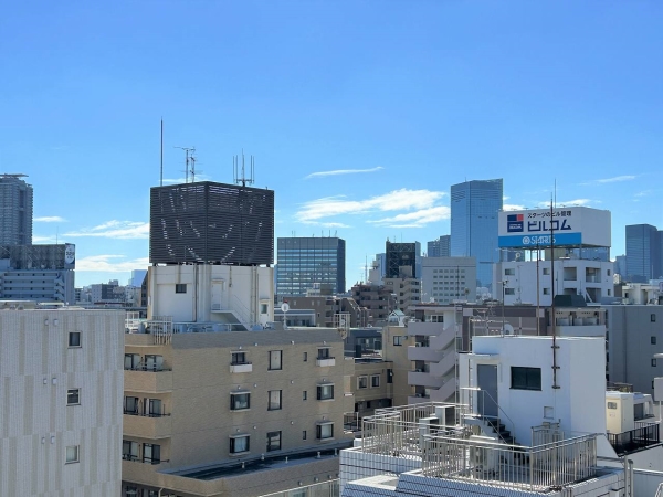 東京タワーを望む眺望（天候による）