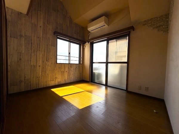 洋室（3）ｍエアコン完備