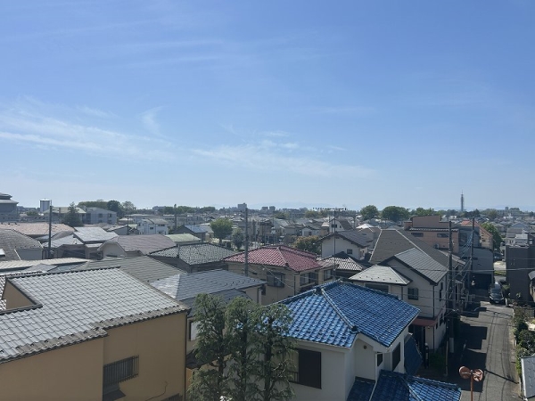 バルコニーからの眺望です