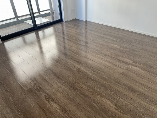 新築時にフロアコーティング済