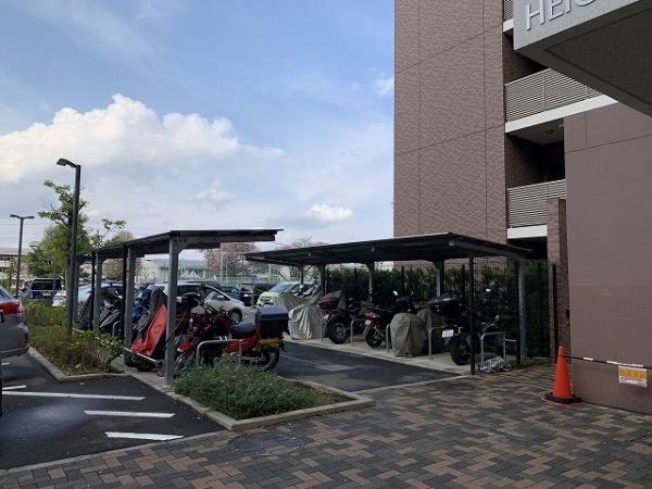 バイク置場