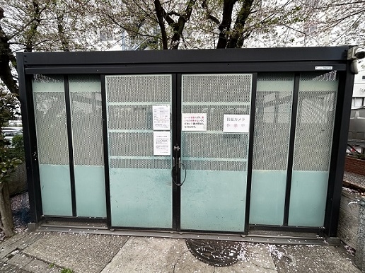 ゴミ置き場です