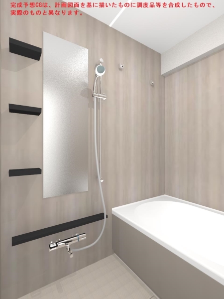 浴室換気乾燥暖房機完備