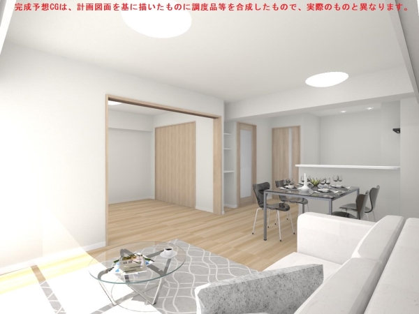 ＬＤＫはゆとりのある約１５．２帖