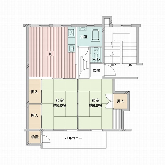専有面積50.90㎡