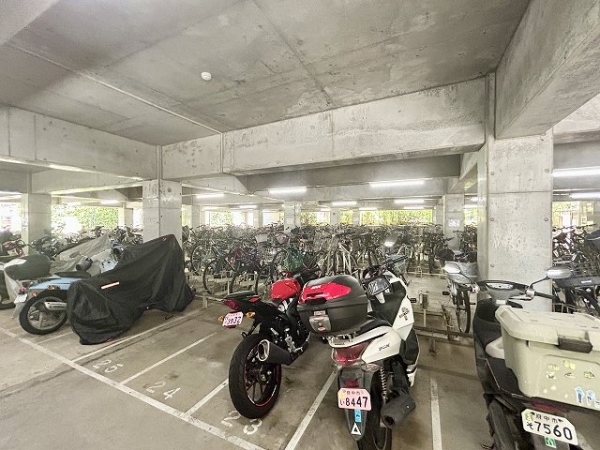 マンション内駐輪場