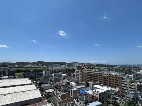 12階南向きで日当たり・眺望良好！