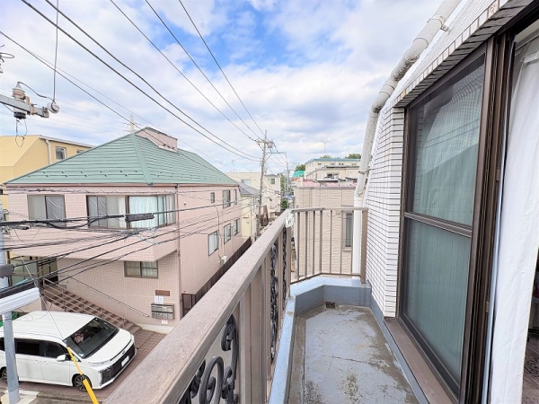 2.95㎡　北西側のバルコニー