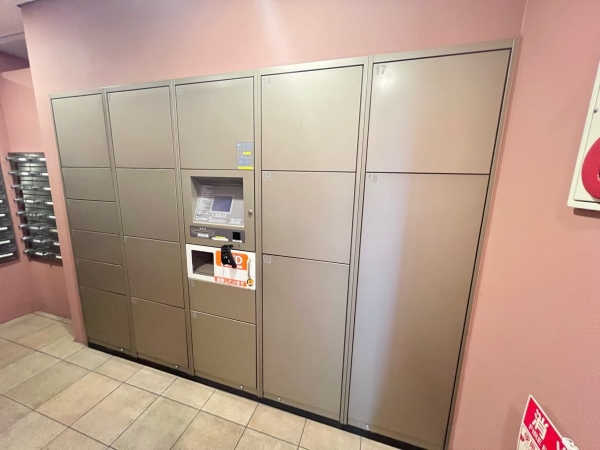 不在時の荷物の受取に便利な宅配ボックス
