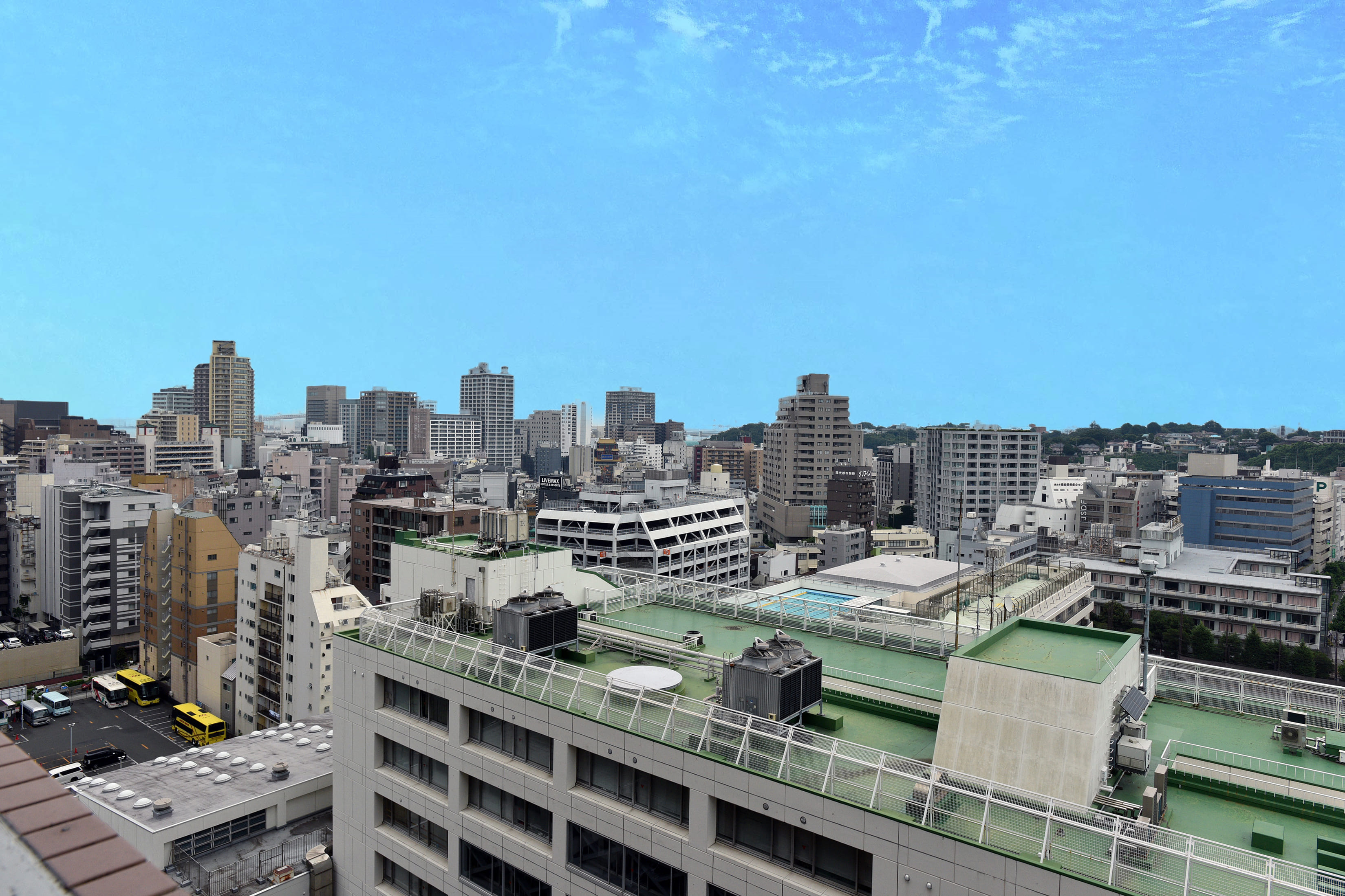 バルコニーからの眺望。15階につき、眺望良好です！