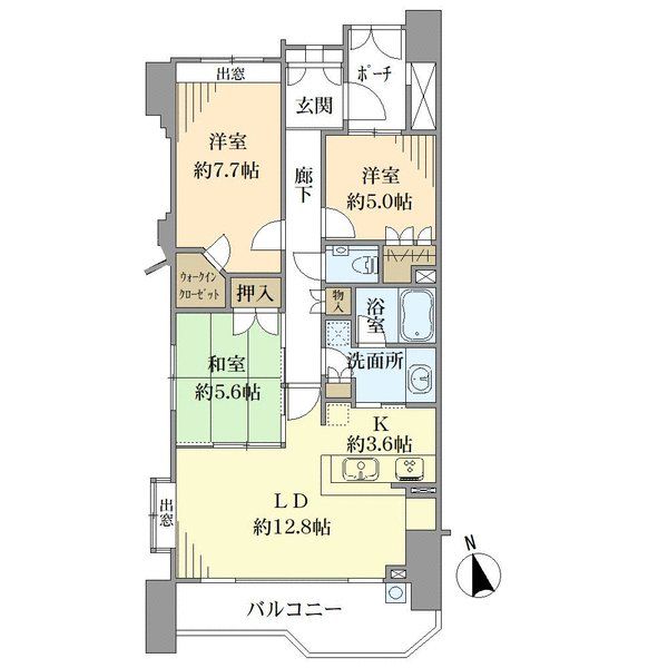 間取図(平面図)