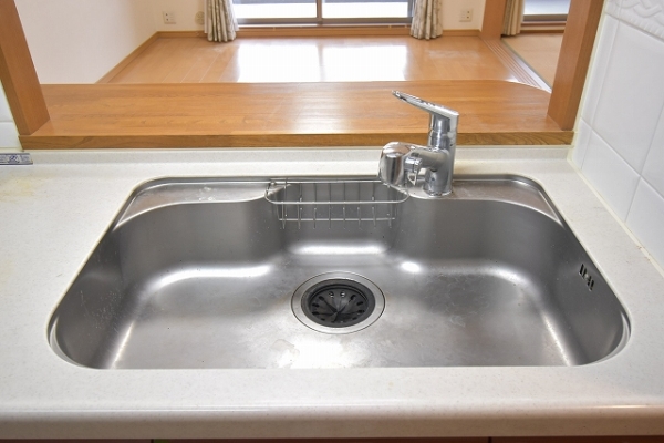水栓一体型浄水器付きシンク