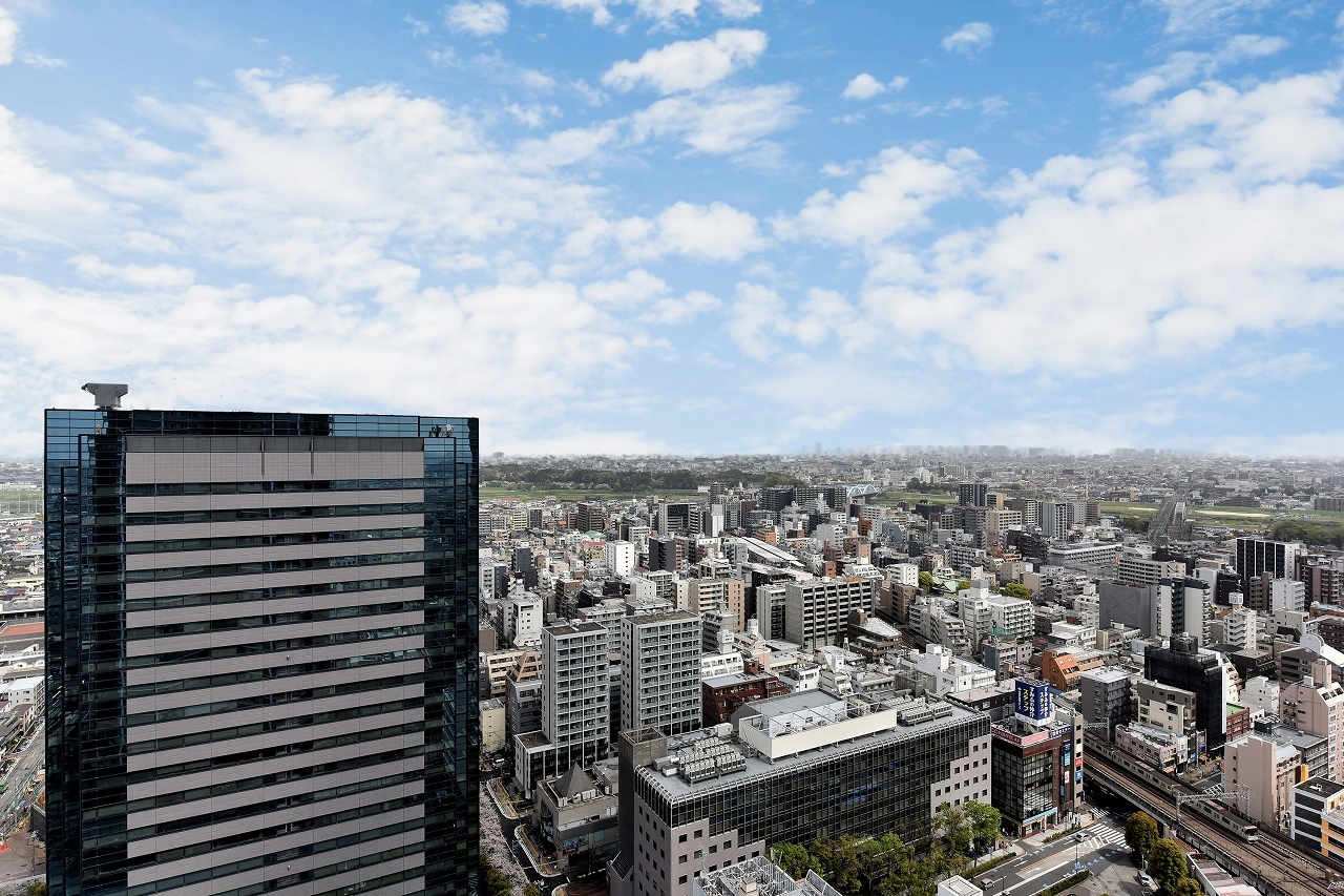 都内方面を望む北側の眺望。