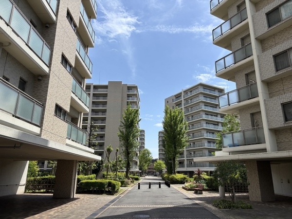 空地率70％のゆとりのある配棟構成