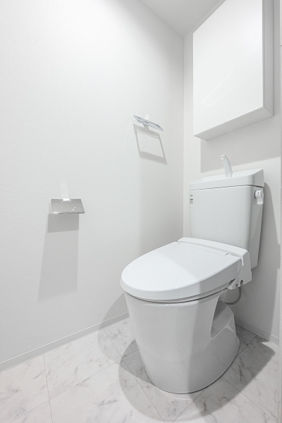 トイレには収納は配置