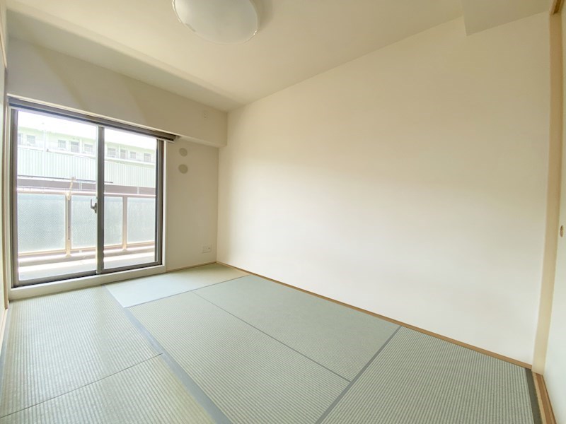 【和室　約6帖】心落ち着く６帖の和室♪リビングに直結しているので、子供の遊び場にも♪