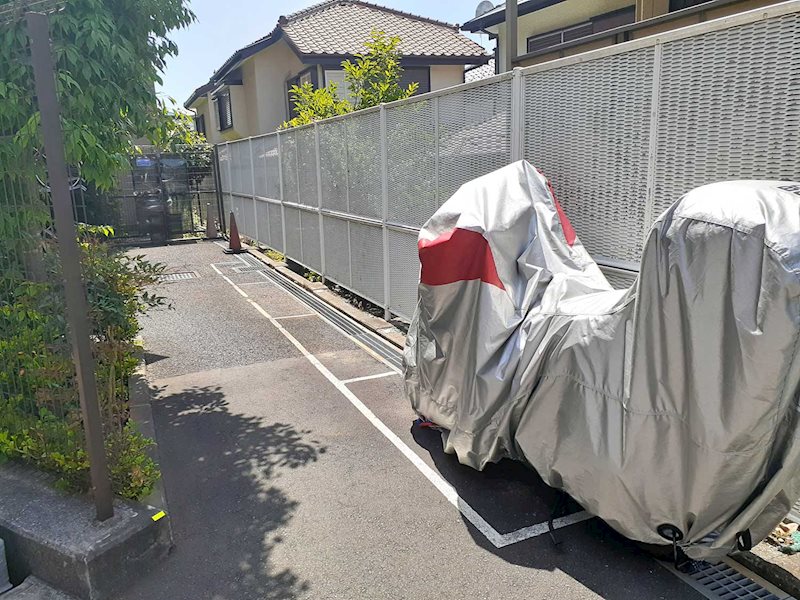 バイク置き場