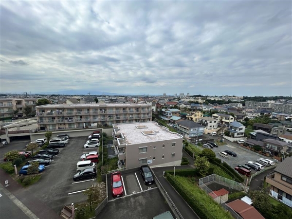 北西側バルコニーからの眺望