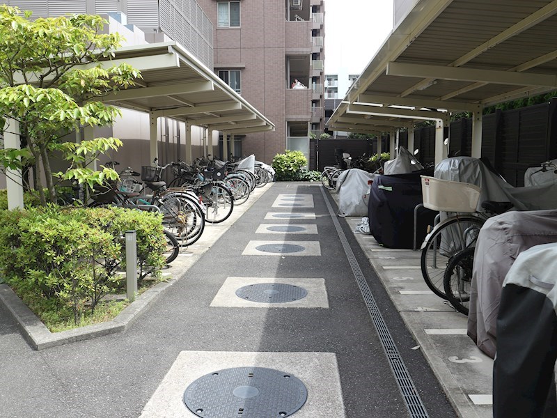 【サイクルポート】100％完備