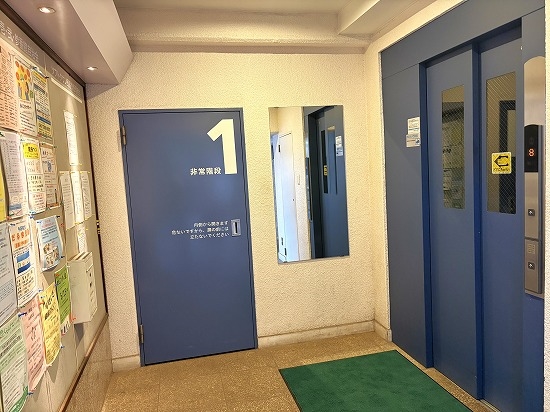 ●マンション内エレベーター