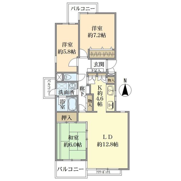 間取図(平面図)