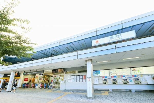 鷺沼駅まで徒歩１分(約８０ｍ)※写真は正面口