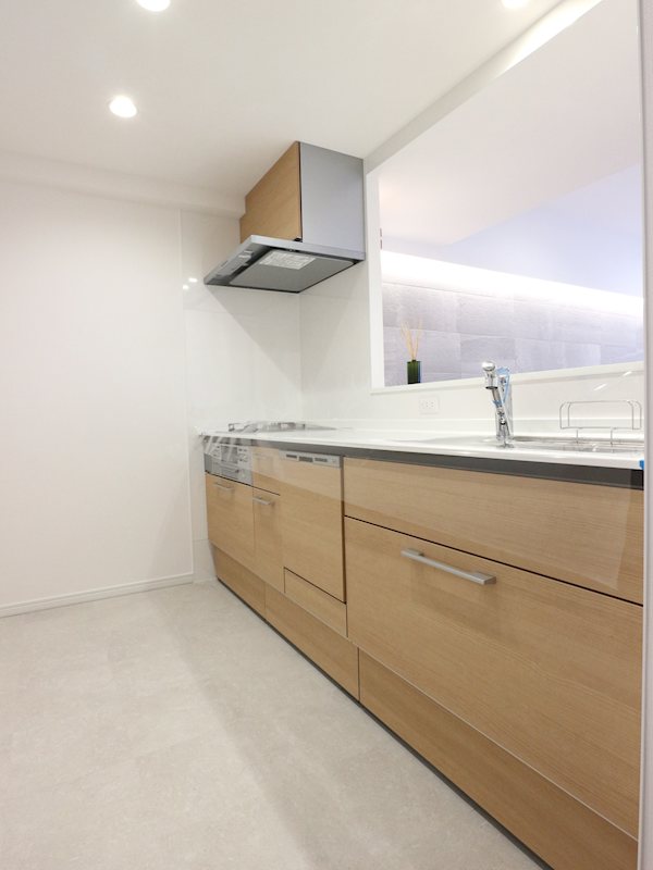 開放感のあるカウンターッチンです♪