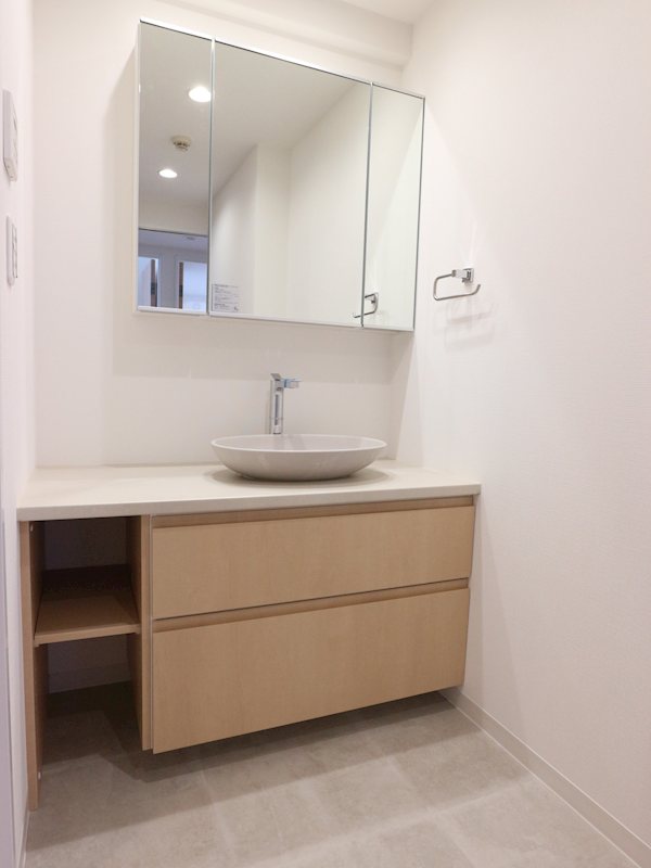 お洒落な洗面化粧台♪