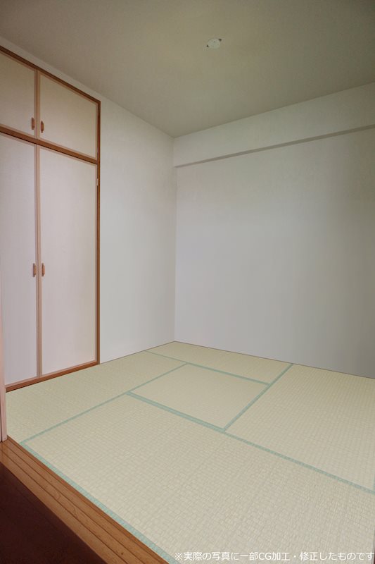 ＜和室4.5帖＞リビングに面した多目的に利用可能な和室です。
