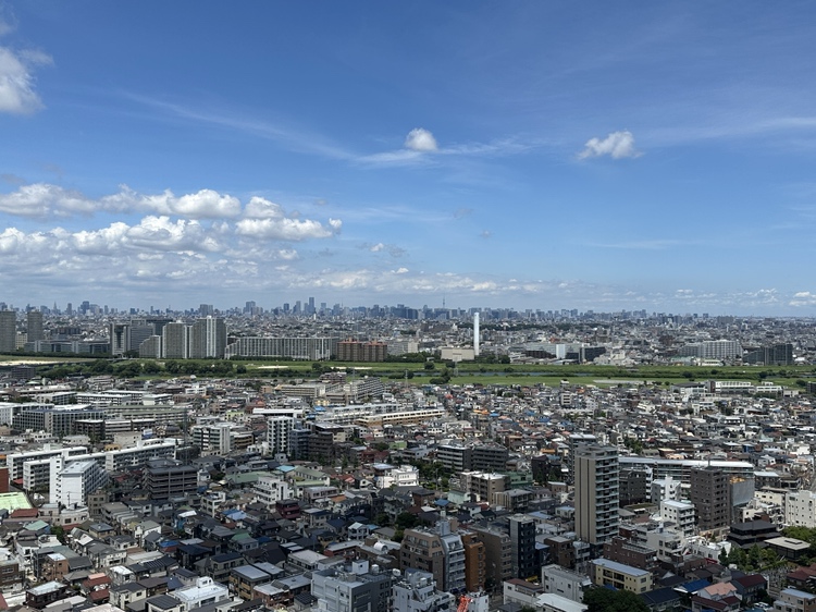 【住戸からの眺望】天気の良い日は富士山や東京タワー・ベイブリッジが望めます。※眺望は将来にわたって保証するものではありません。