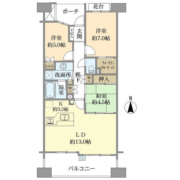 間取図(平面図)