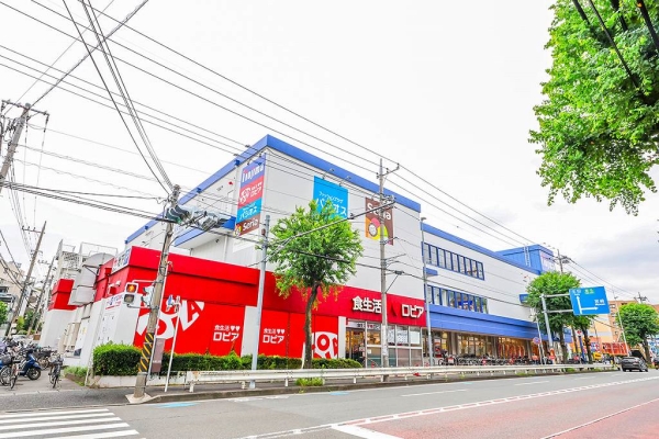 ・ロピア馬絹店・ノジマ宮前店　徒歩2分（約110ｍ）