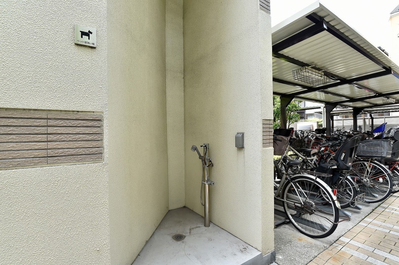 ペット足洗い場