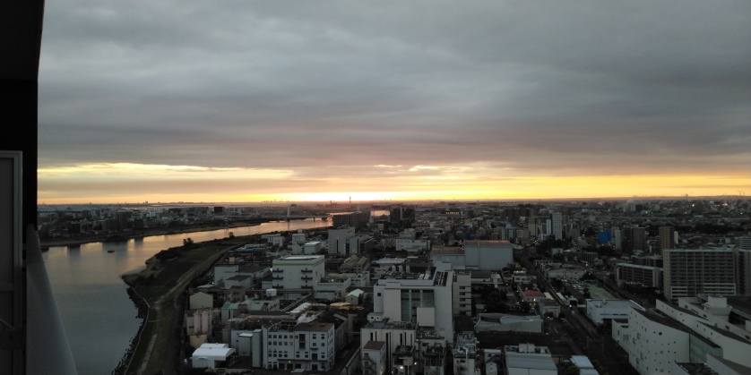 バルコニーからの眺望